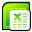 Microsoft Office 2007 Excel Icon 32x32 png
